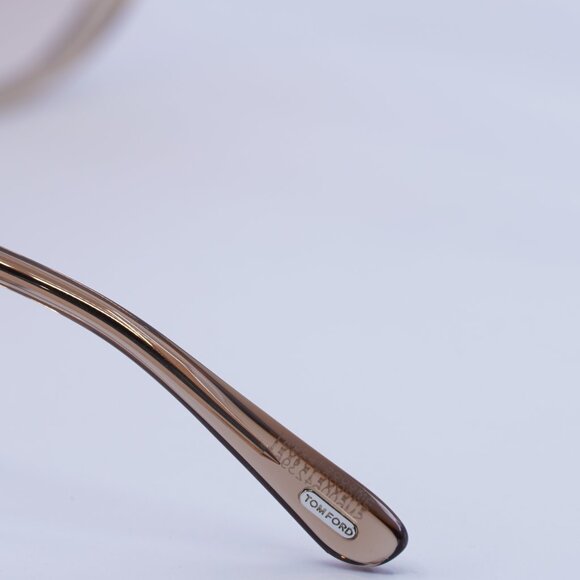 Tom Ford Isabella-02 FT0915 45G Sunglasses Brown Cat Eye Frame, Brown Lenses - Picture 7 of 10